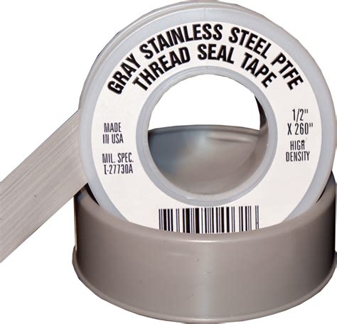 stainless steel thread sealant tape